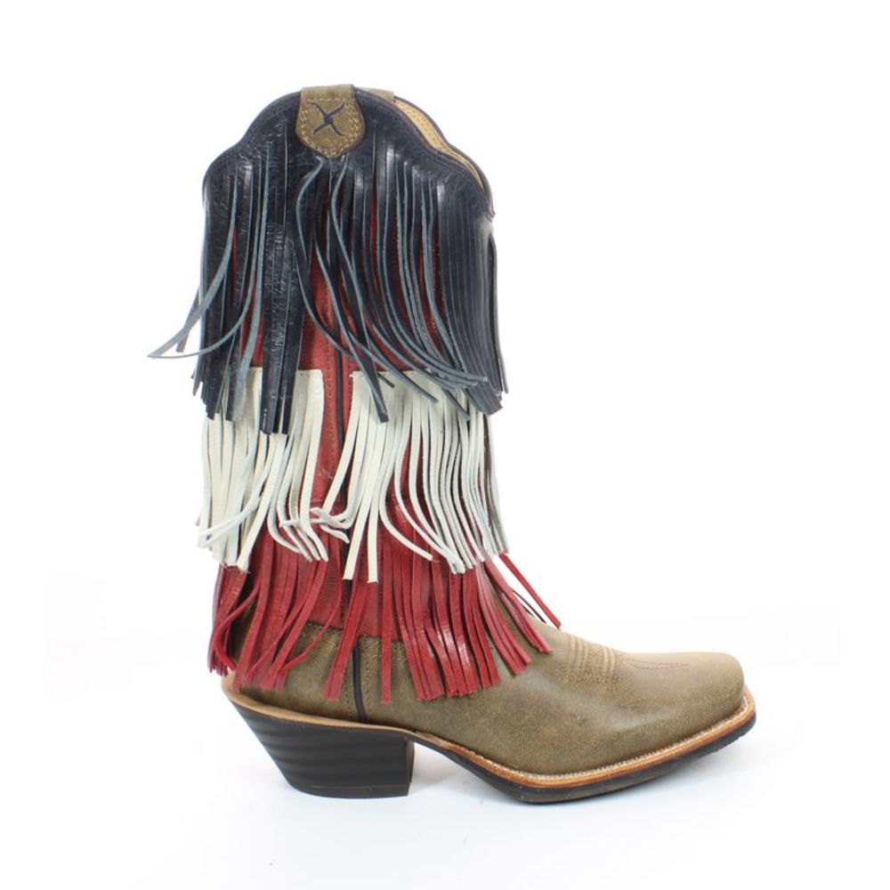 Twisted X Womens Bomber Cowboy, Western Boots Size 7.5 Medium (B, M)
